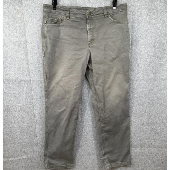 Outdoor Research Performance Pants Men's 38 Green Goldbar Canvas Outdoor Hiking - Picture 2 of 10